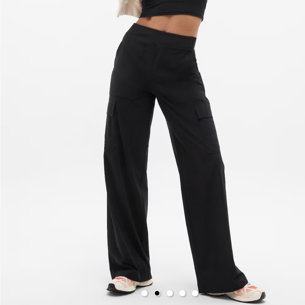 Athleta Black Wide Leg Women's Pants